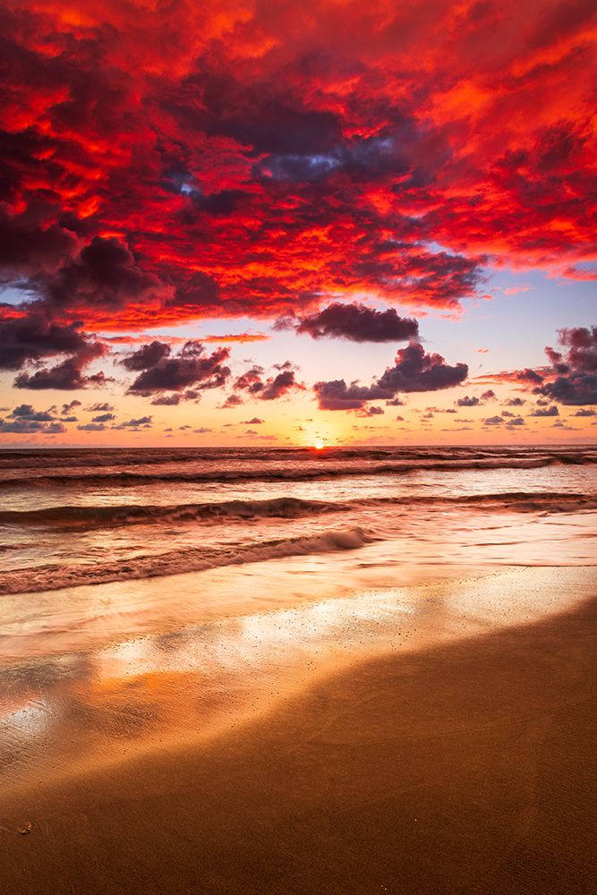 Sunset at Playa Matapalo, Puntarenas Province, Costa Rica art print by Russ Bishop for $57.95 CAD