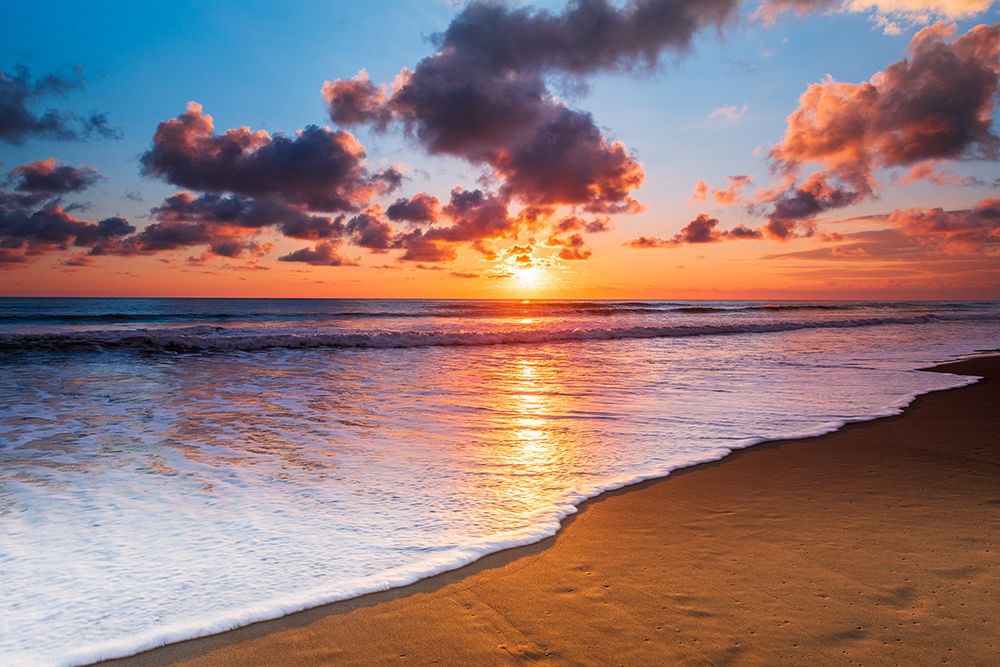 Sunset at Playa Matapalo, Puntarenas Province, Costa Rica art print by Russ Bishop for $57.95 CAD