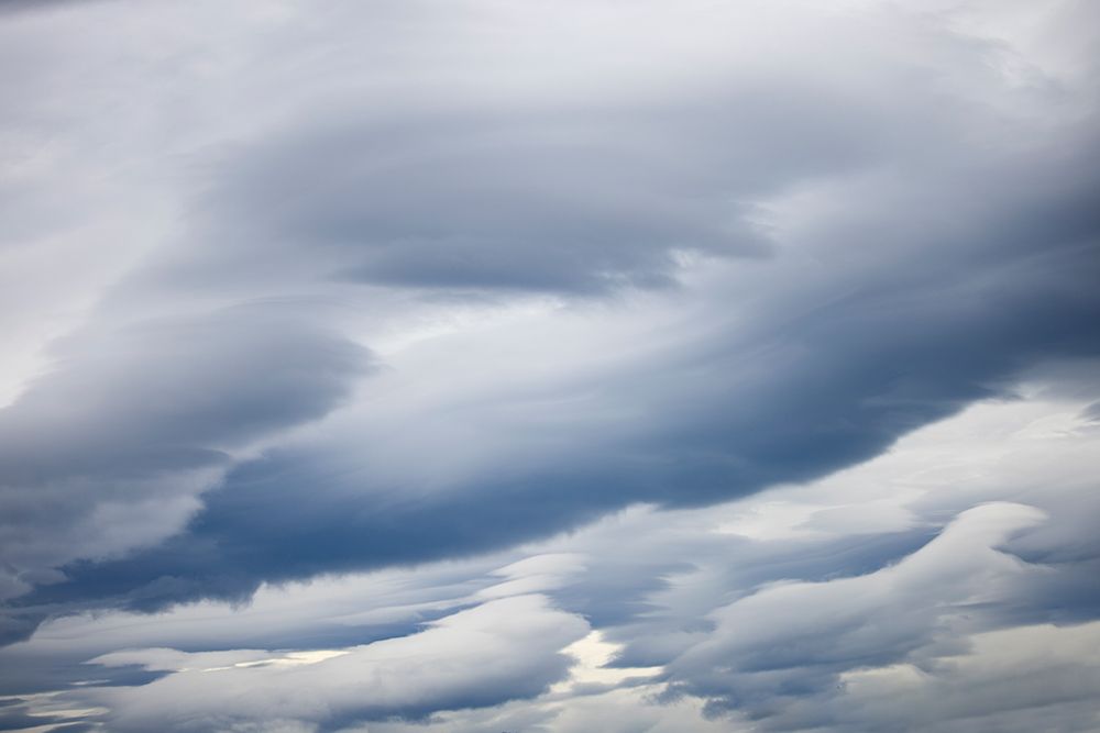 Lenticular clouds, Lake Clark National Park and preserve, Alaska art print by Adam Jones for $57.95 CAD