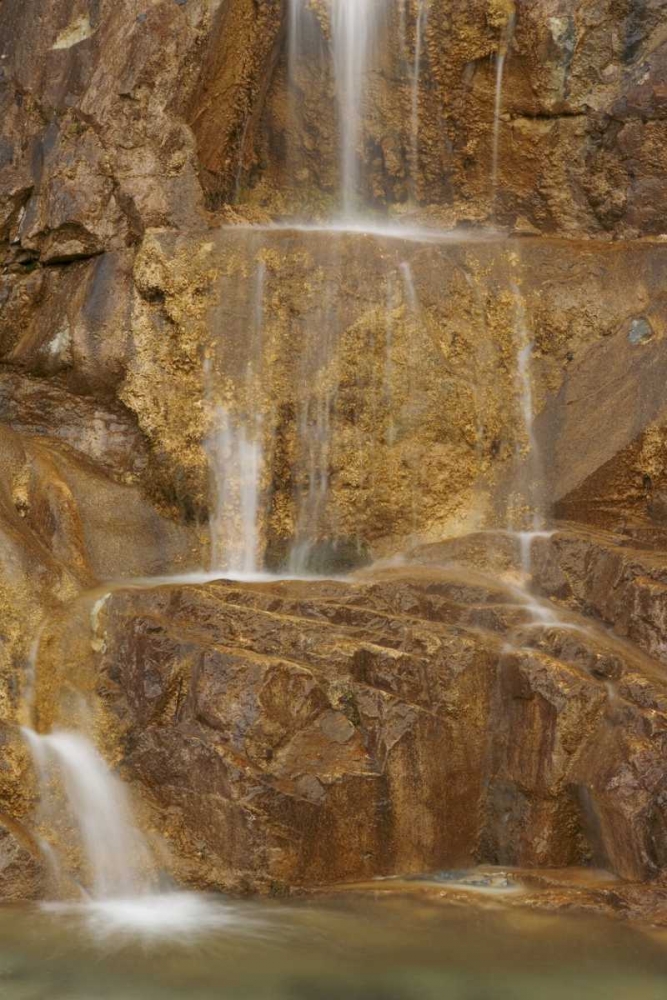 AK Glacial waterfall along Alsek River art print by Don Paulson for $57.95 CAD