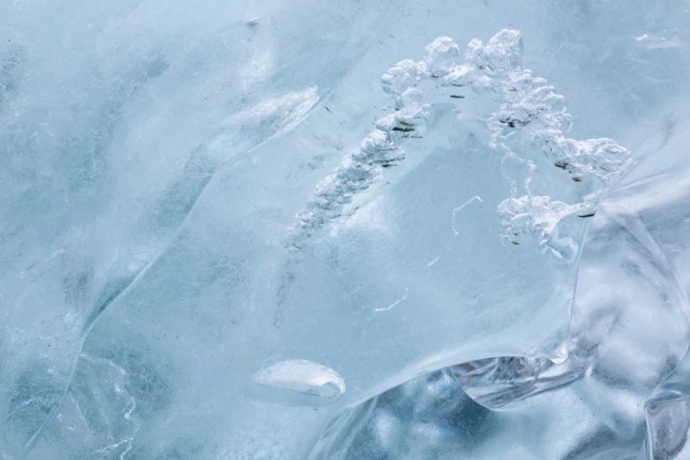 AK, Glacier Bay NP, McBride Glacier Ice detail art print by Don Paulson for $57.95 CAD