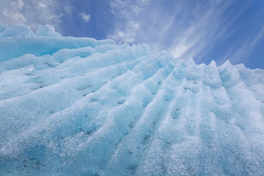 AK, Glacier Bay Ice formation on McBride Glacier art print by Don Paulson for $57.95 CAD