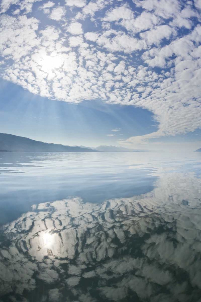 Alaska, Freshwater Bay Clouds reflected in water art print by Don Paulson for $57.95 CAD