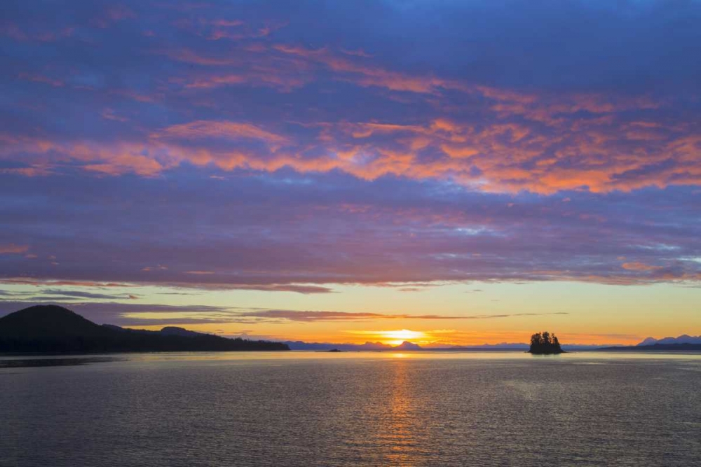 USA, Alaska Sunset on Flynn Cove art print by Don Paulson for $57.95 CAD