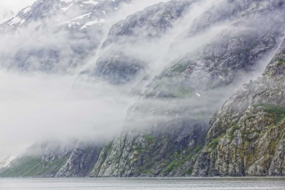 Alaska, Glacier Bay NP Fog in the mountains art print by Don Paulson for $57.95 CAD