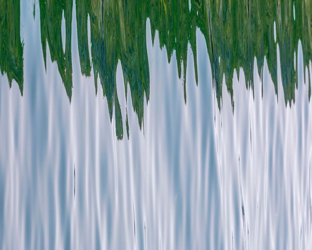 Alaska Abstract of water reflections in Gulf of Alaska art print by Jaynes Gallery for $57.95 CAD