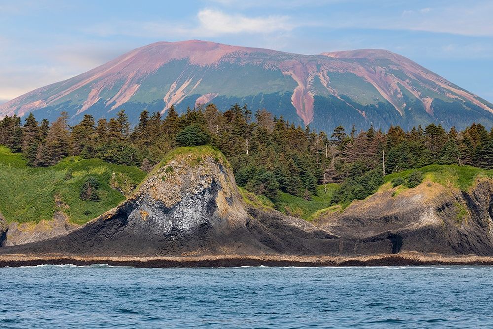 Alaska-Sitka Landscape with St Lazaria Island and Mount Edgecumbe art print by Jaynes Gallery for $57.95 CAD