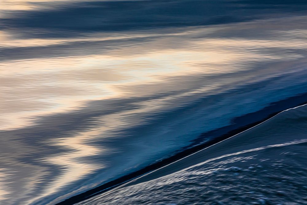 Alaska-Chatham Strait Boat wake in ocean art print by Jaynes Gallery for $57.95 CAD
