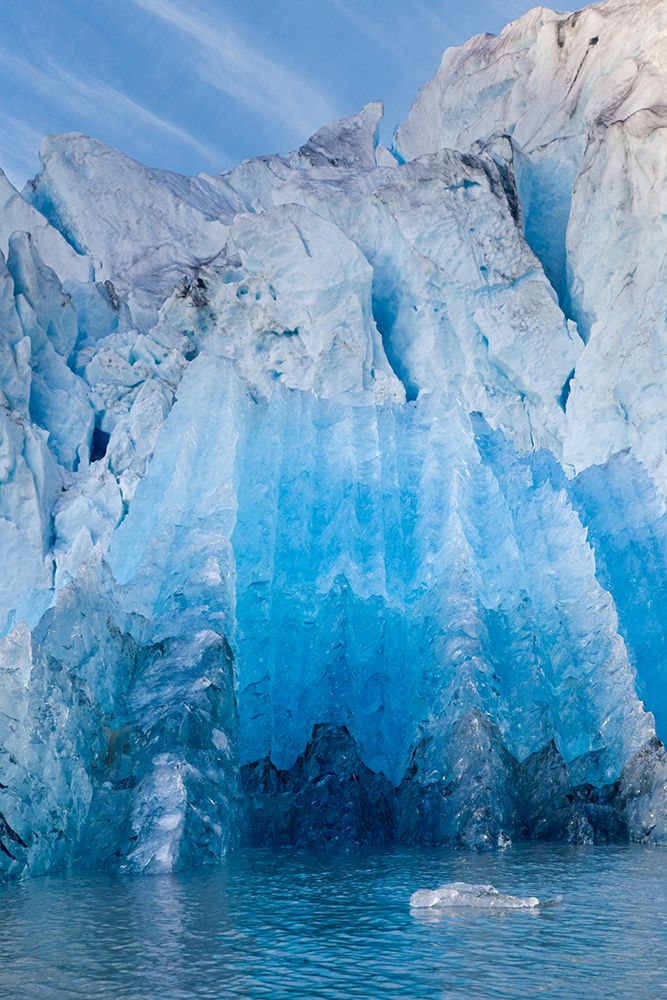 USA, Alaska, Glacier Bay National Park. Close-up of melting Reid Glacier ice. art print by Jaynes Gallery for $57.95 CAD