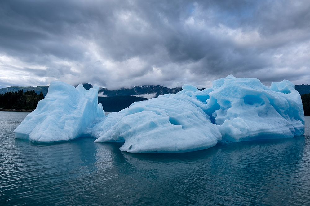 Iceberg glows in Endicott Arm. art print by Betty Sederquist for $57.95 CAD