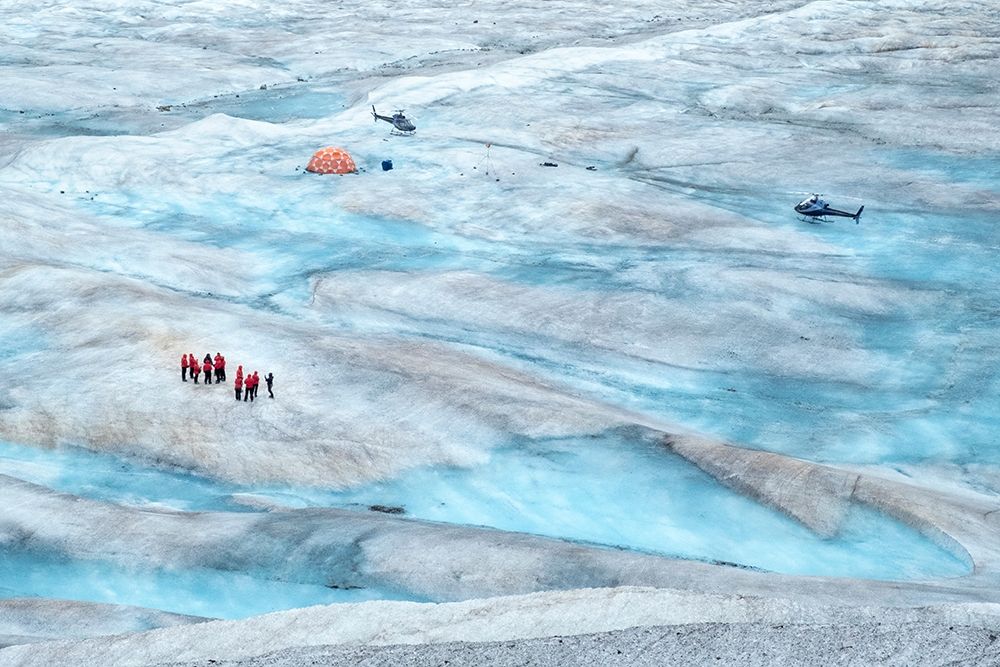Base camp-Mendenhall Glacier-Juneau-Alaska-USA art print by Jim Engelbrecht for $57.95 CAD