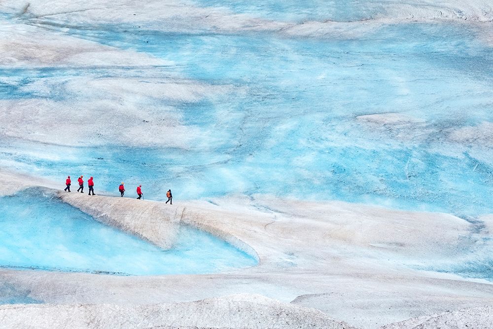 Trekking-Mendenhall Glacier-Juneau-Alaska-USA art print by Jim Engelbrecht for $57.95 CAD
