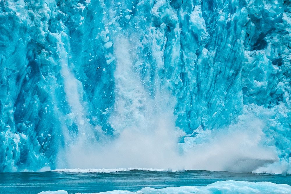 Calving glacier-LeConte Bay-Alaska-USA art print by Jim Engelbrecht for $57.95 CAD