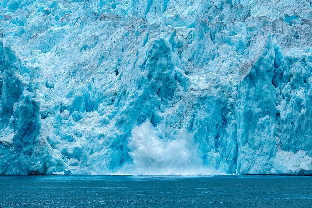 Calving glacier-LeConte Bay-Alaska-USA art print by Jim Engelbrecht for $57.95 CAD