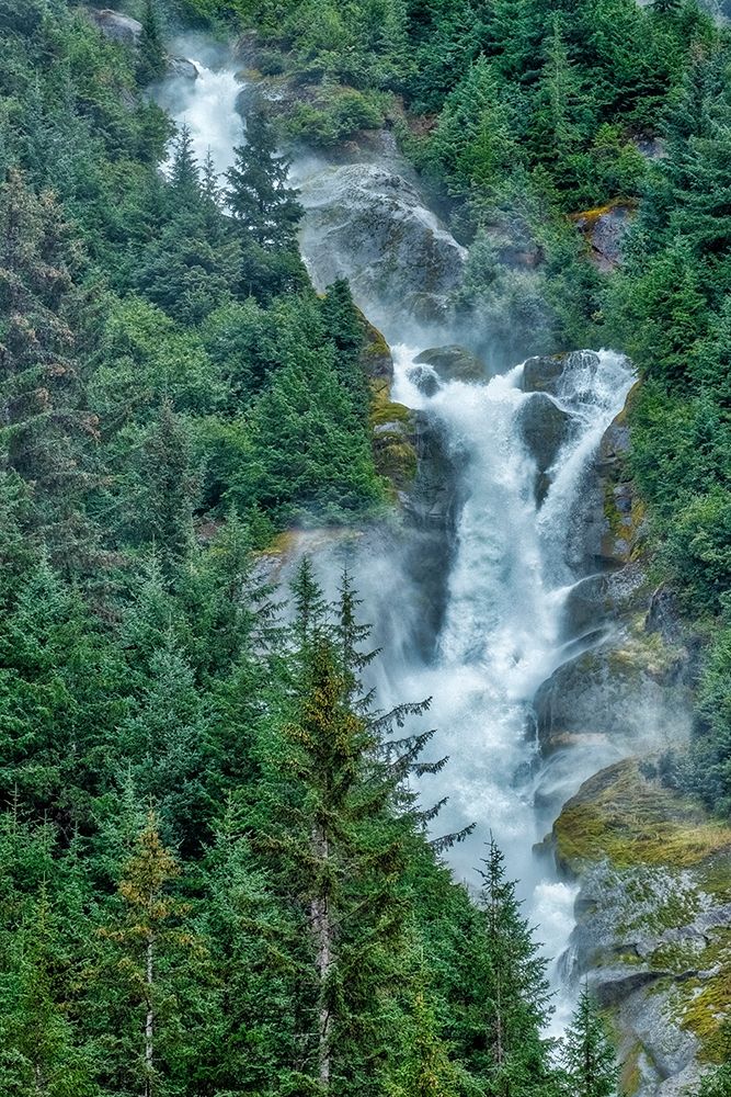 Thunder Falls-LeConte Bay-Petersburg-Alaska-USA art print by Jim Engelbrecht for $57.95 CAD
