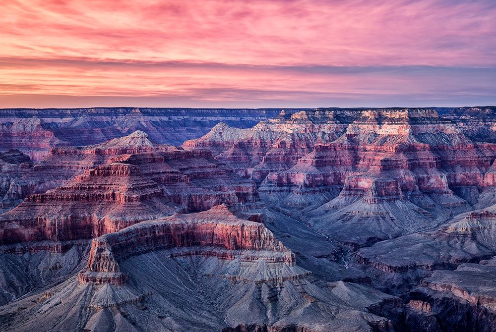 Arizona-Grand Canyon National Park-Dusk from Hopi Point art print by Ann Collins for $57.95 CAD