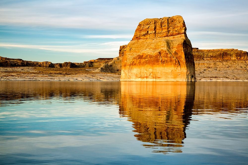 Arizona-Page-Lone Rock at Lake Powell art print by Ann Collins for $57.95 CAD