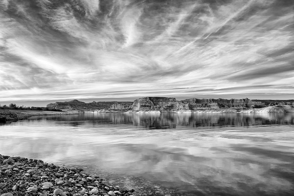 Arizona-Page-Late afternoon at Lake Powells Lone Rock Beach art print by Ann Collins for $57.95 CAD