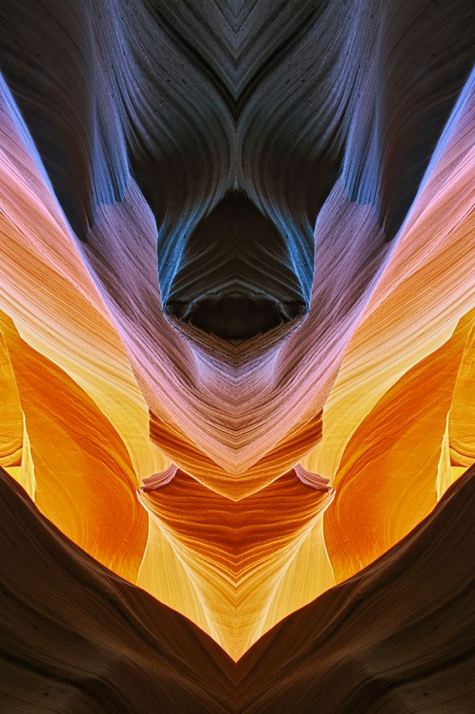 View of Antelope Canyon-Page-Arizona art print by Adam Jones for $57.95 CAD