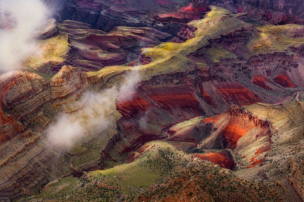 Mist and clouds, Grand Canyon National Park, Arizona art print by Adam Jones for $57.95 CAD