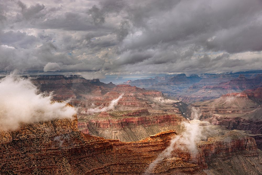 Mist and clouds, Grand Canyon National Park, Arizona art print by Adam Jones for $57.95 CAD