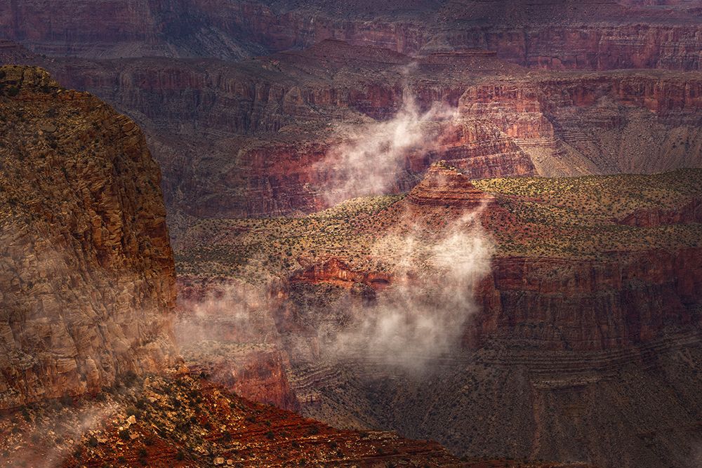Morning mist, Grand Canyon National Park, Arizona art print by Adam Jones for $57.95 CAD