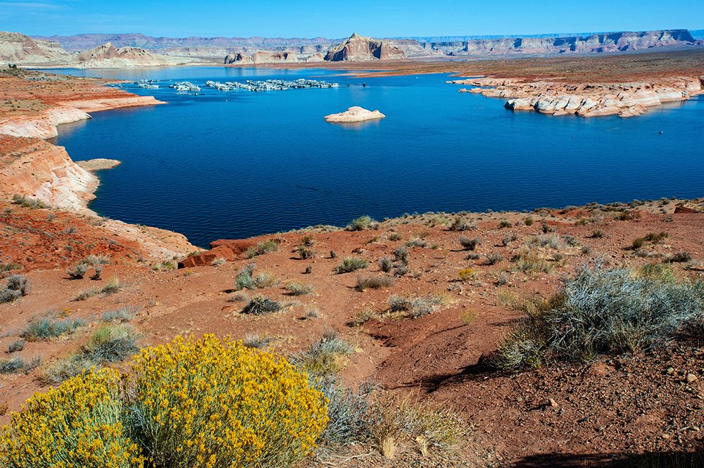 USA, Arizona, Page. Glen Canyon Recreation Area, Lake Powell art print by Bernard Friel for $57.95 CAD