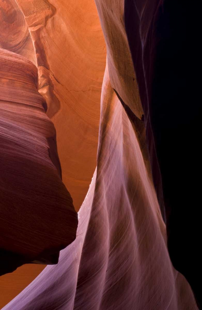 AZ, Upper Antelope Canyon Patterns in sandstone art print by Nancy Rotenberg for $57.95 CAD