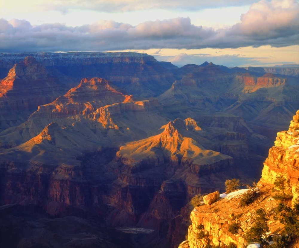 USA, Arizona, Grand Canyon NP in winter art print by Christopher Talbot Frank for $57.95 CAD