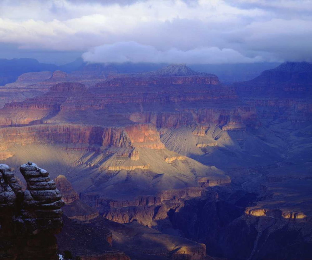 USA, Arizona, Grand Canyon NP in winter art print by Christopher Talbot Frank for $57.95 CAD