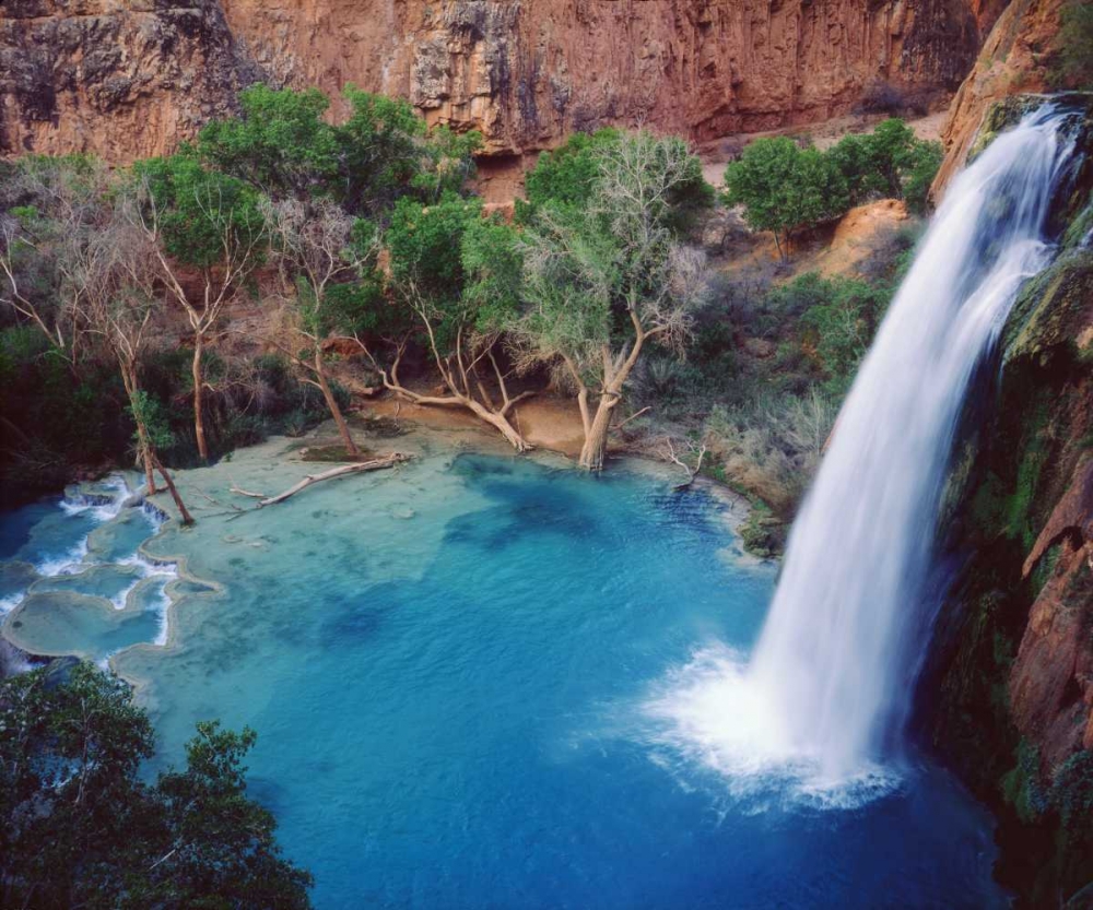 Arizona Havasu Falls in the Grand Canyon art print by Christopher Talbot Frank for $57.95 CAD