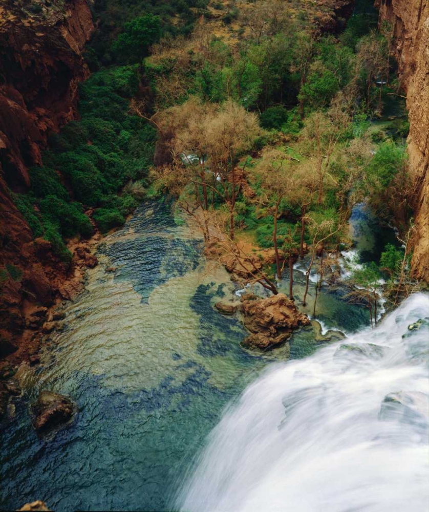 Arizona Havasu Falls in the Grand Canyon art print by Christopher Talbot Frank for $57.95 CAD