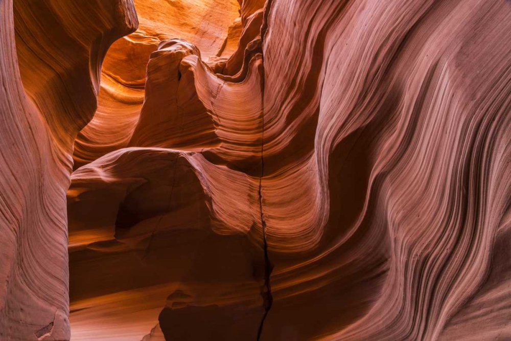 AZ, Canyon X Formation in eroded sandstone rock art print by Don Paulson for $57.95 CAD