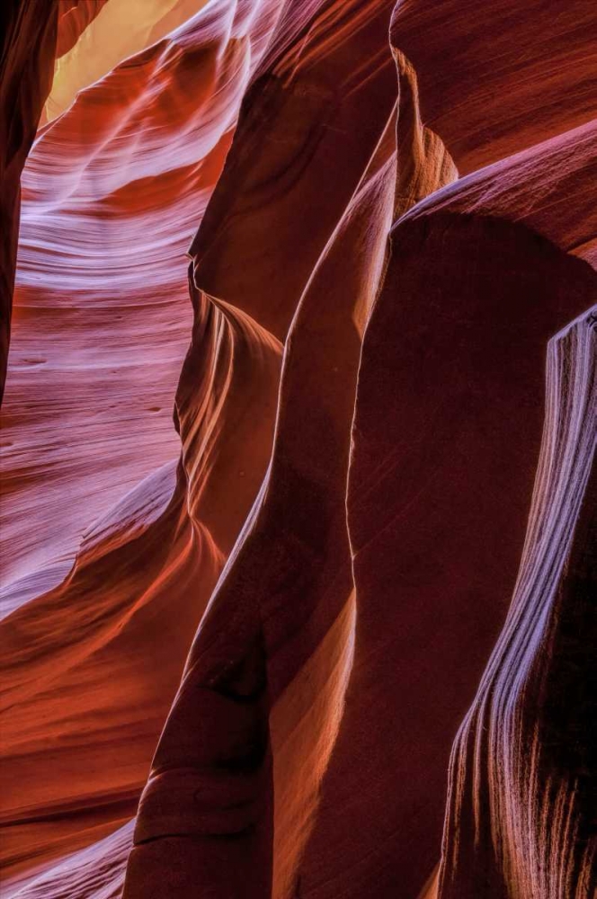 Arizona, Paige Rock patterns in Antelope Canyon art print by Jay OBrien for $57.95 CAD
