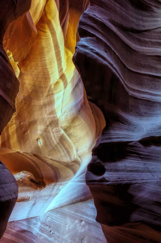 Arizona, Paige Rock patterns in Antelope Canyon art print by Jay OBrien for $57.95 CAD