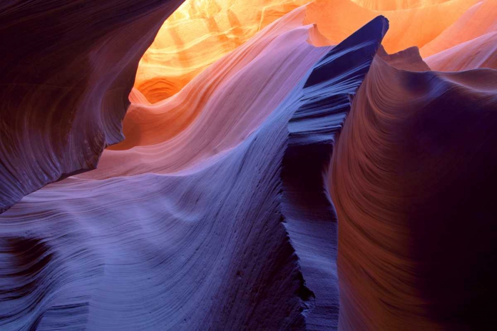 USA, Arizona, Page Slot Canyon scenic art print by Gilles Delisle for $57.95 CAD