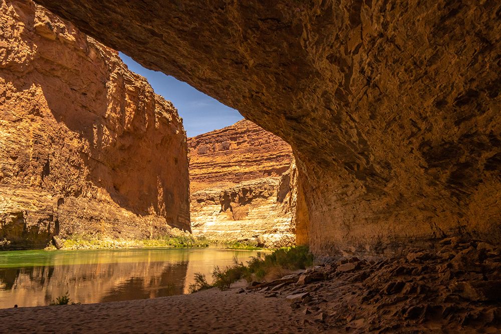 USA-Arizona-Grand Canyon National Park Redwall Cavern in Marble Canyon art print by Jaynes Gallery for $57.95 CAD