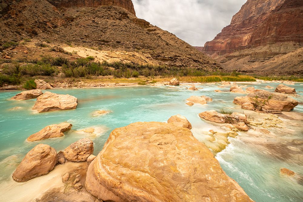 USA-Arizona-Grand Canyon National Park Rapids on Little Colorado River art print by Jaynes Gallery for $57.95 CAD