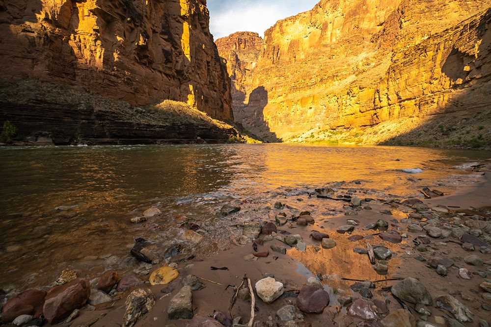 USA-Arizona-Grand Canyon National Park Colorado River and cliffs art print by Jaynes Gallery for $57.95 CAD