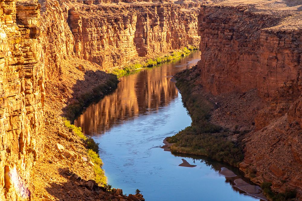 USA-Arizona-Marble Canyon Colorado River flows through canyon art print by Jaynes Gallery for $57.95 CAD