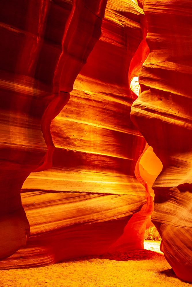 USA-Arizona-Lake Powell Navajo Tribal Park Slot canyon in Upper Antelope Canyon art print by Jaynes Gallery for $57.95 CAD