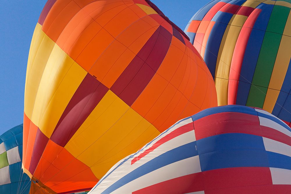 USA, Arizona, Page. Close-up of balloons at Hot Air Balloon Festival. art print by Jaynes Gallery for $57.95 CAD