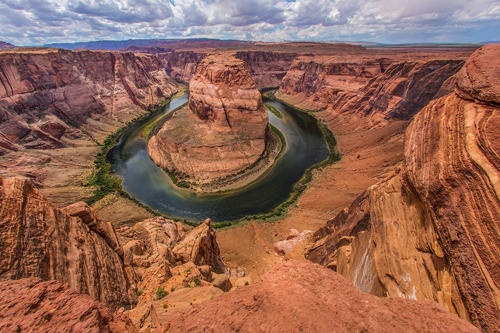 USA, Arizona, Colorado River. Horseshoe Bend landscape. art print by Jaynes Gallery for $57.95 CAD