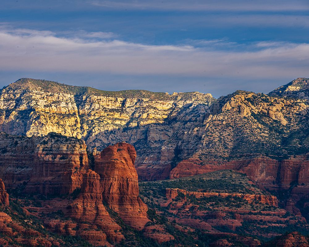 USA, Arizona. Sunrise on mountain landscape. art print by Jaynes Gallery for $57.95 CAD