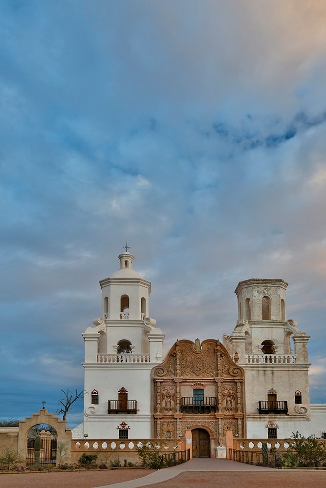 USA- Arizona- Tucson. Mission San Xavier del Bac art print by Darrell Gulin for $57.95 CAD