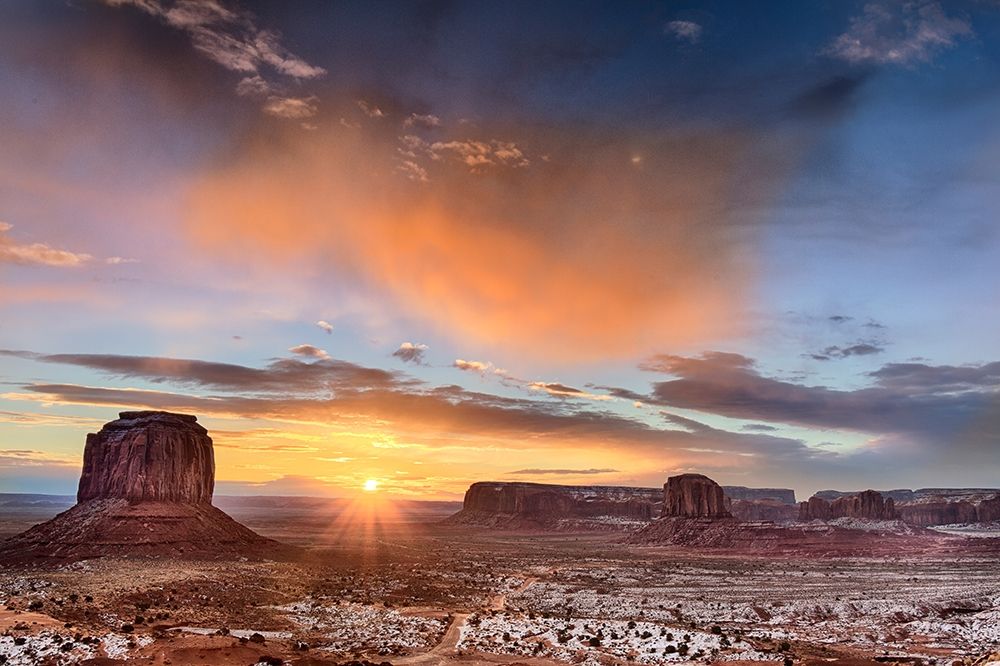 Sunrise-Monument Valley art print by John Ford for $57.95 CAD