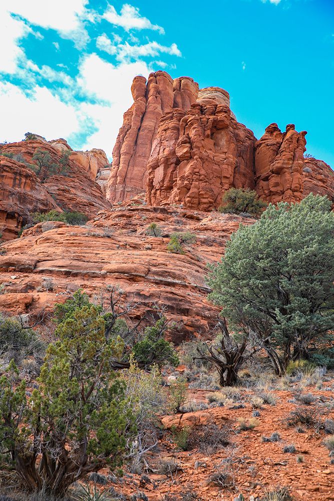 Sedona- Arizona- USA. Red rock formations art print by Jolly Sienda for $57.95 CAD