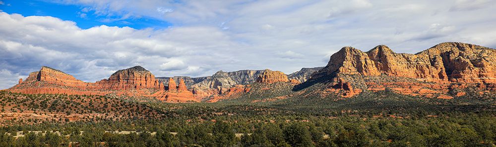 Sedona- Arizona. Red Rock formations art print by Jolly Sienda for $57.95 CAD