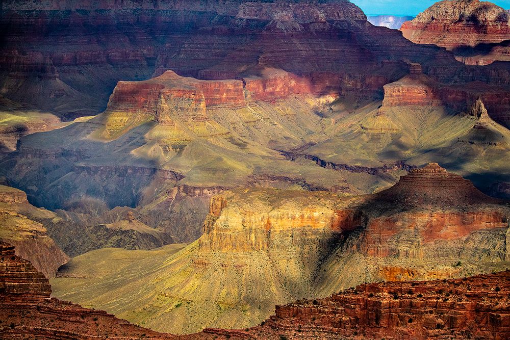 View of the Grand Canyon from the South Rim. art print by Larry Richardson for $57.95 CAD