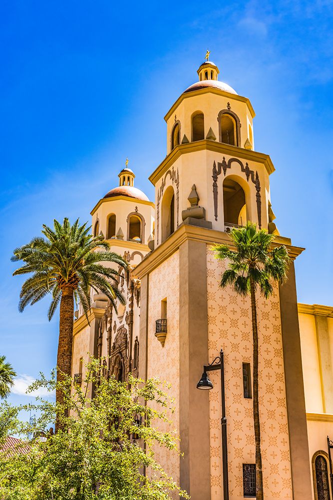 St. Augustine Cathedral-Tucson-Arizona. Founded 1776 Redone 1800s art print by William Perry for $57.95 CAD